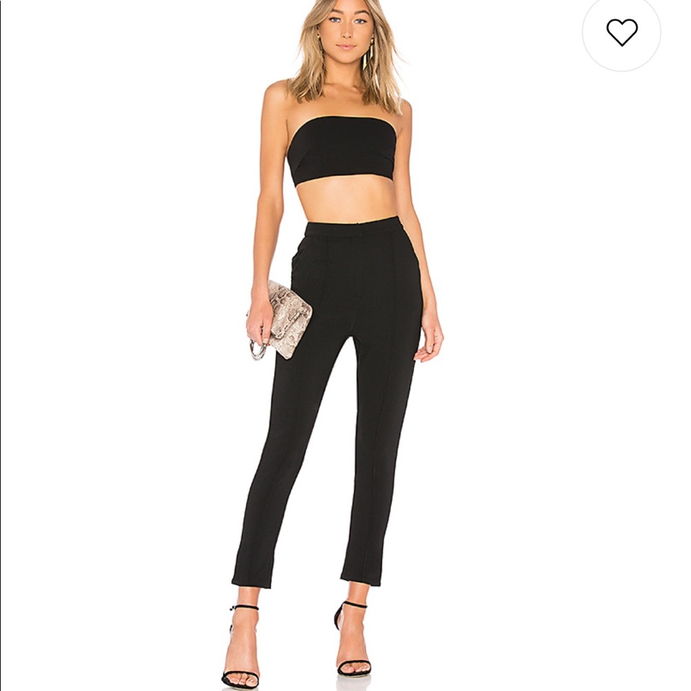 NWT - By the Way Remy Bandeau Pant Set in Black